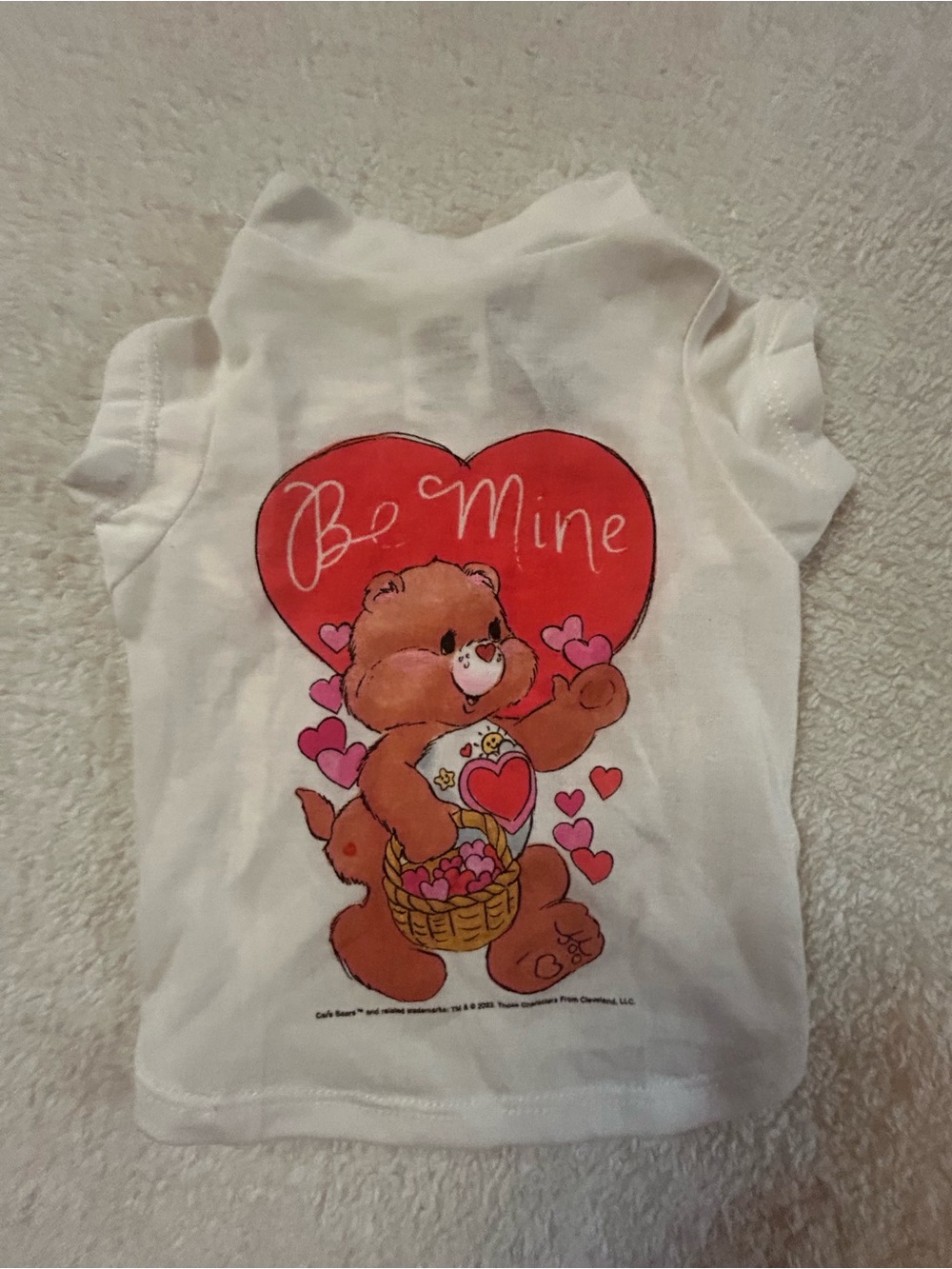 XS Be Mine' Bear Dog Tee